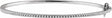 14K White Gold 1/2 CTW Natural Diamond Pavé-Style 7" Bracelet