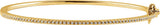 14K Yellow Gold 1/2 CTW Natural Diamond Pavé-Style 7" Bracelet