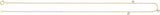 14K Yellow Gold 1/2 CTW Lab-Grown Drilled Diamond Three-Stone Station 16" Necklace