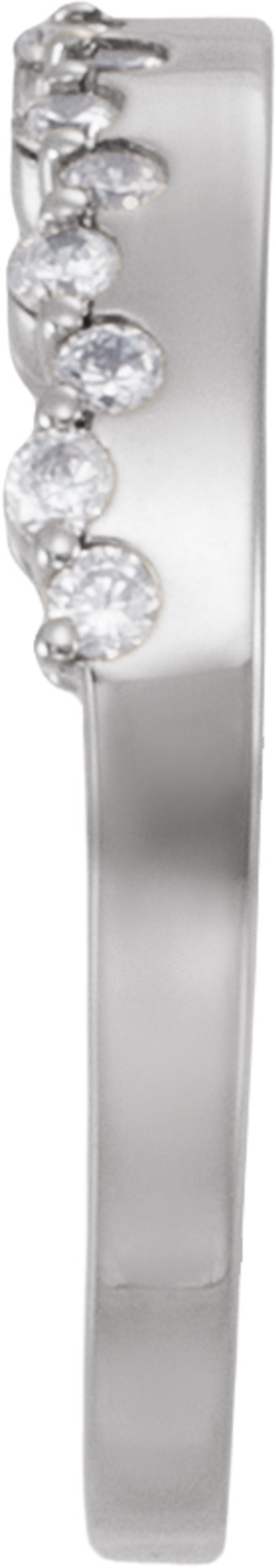 Sterling Silver 1/3 CTW Lab-Grown Diamond Stackable Ring