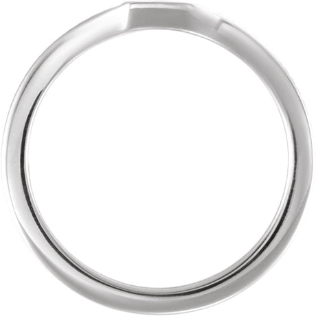 Sterling Silver Wheat Pattern Signet Ring