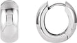 Sterling Silver Hinged 16.75 mm Hoop Earrings