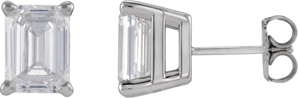 14K White Gold 2 1/2 CTW Lab-Grown Diamond Stud Earrings
