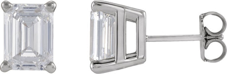 14K White Gold 2 1/2 CTW Lab-Grown Diamond Stud Earrings