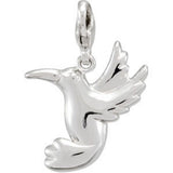 Sterling Silver Hummingbird Charm/Pendant