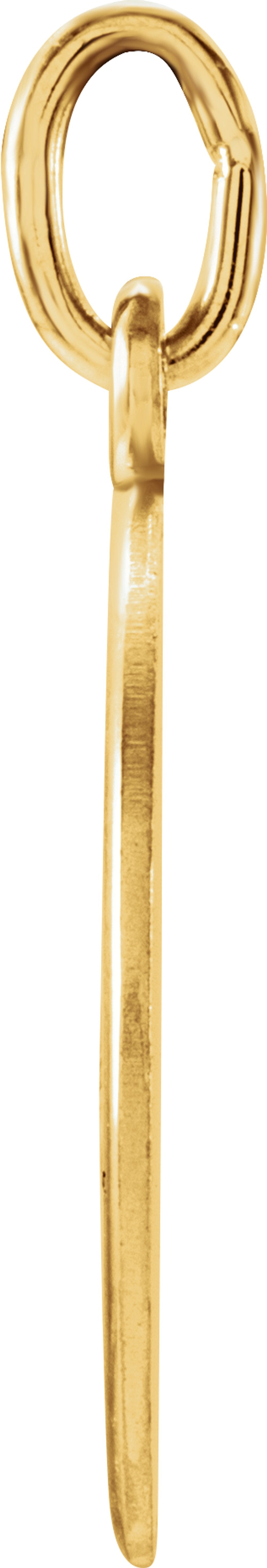 14K Yellow 18 mm St. Christopher Medal