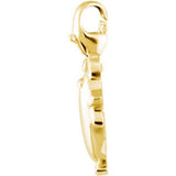 14K Yellow Hen Charm