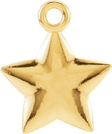 14K Yellow Gold Posh Mommy®  Star Dangle