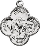 Sterling Silver 18 mm First Holy Communion Medal