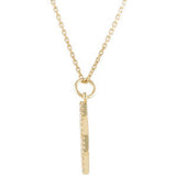 14K Yellow Gold 1/5 CTW Natural Diamond Star of David Necklace 