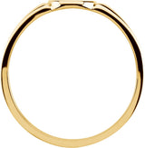 10K Yellow Gold Oval Signet Ring