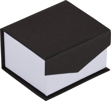 Black Single Ring Box with White Interior