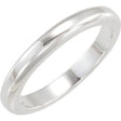 Sterling Silver Plain Stackable Ring