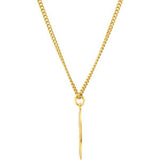 24K Yellow Gold-Plated 26x16 mm St. Joseph 24" Necklace