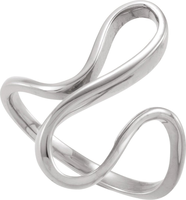 Sterling Silver Freeform Ring