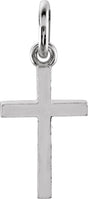 Sterling Silver Posh Mommy® Cross Charm/Pendant