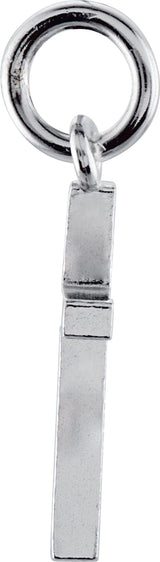 Sterling Silver Posh Mommy® Cross Charm/Pendant