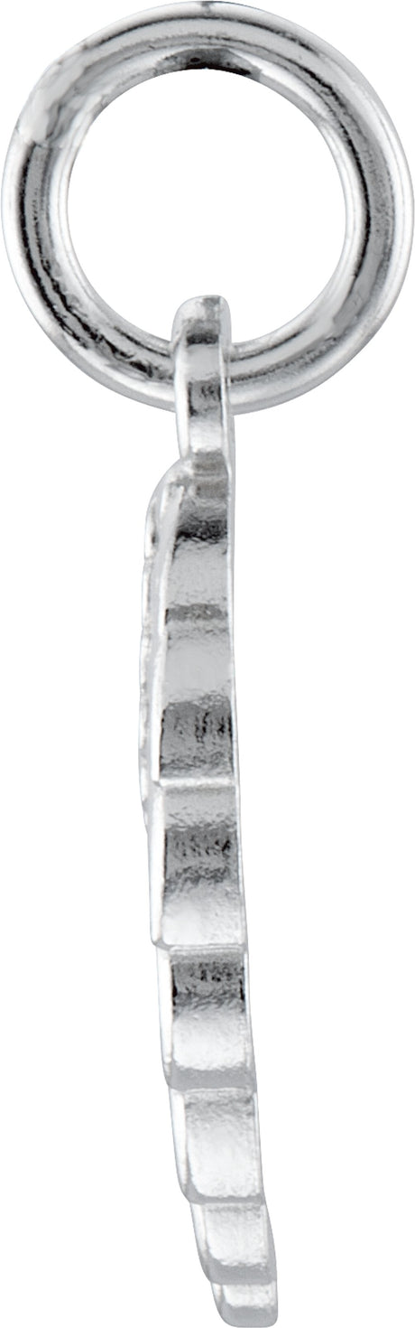 Sterling Silver Posh Mommy® Angel Wing Charm/Pendant