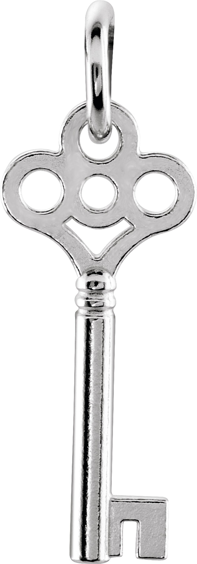 Sterling Silver Posh Mommy® Key Charm/Pendant