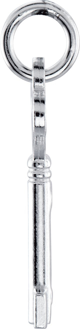 Sterling Silver Posh Mommy® Key Charm/Pendant