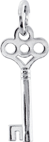 Sterling Silver Posh Mommy® Key Charm/Pendant