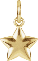 14K Yellow Posh Mommy®  Star Charm