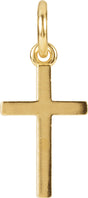 14K Yellow Posh Mommy® Cross Charm/Pendant