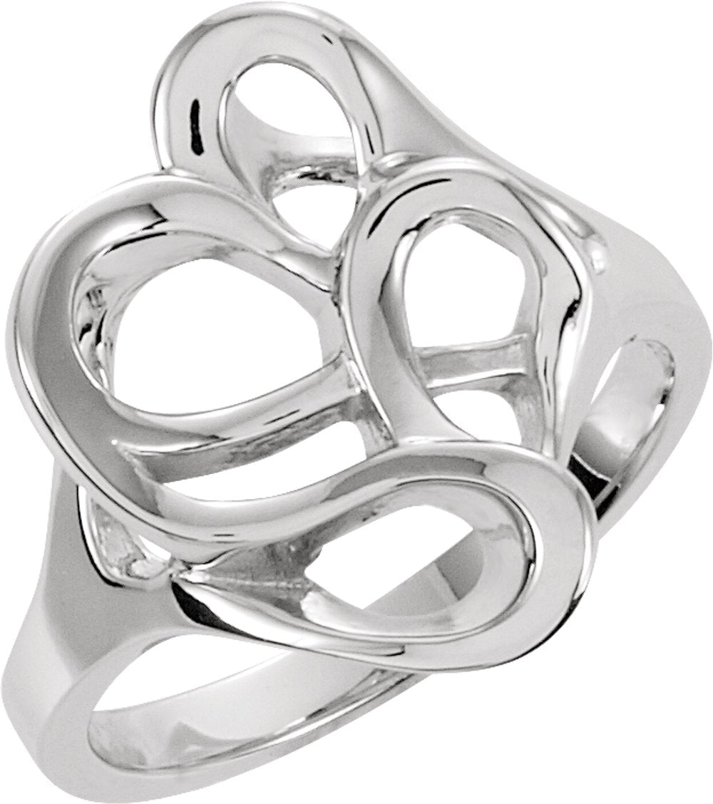 Sterling Silver Freeform Ring