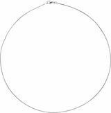 Sterling Silver .8 mm Diamond-Cut Box 18" Chain