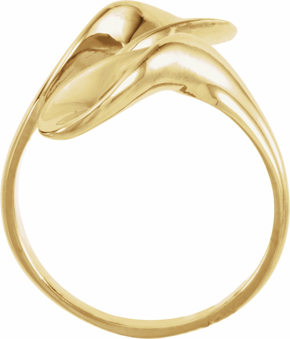 14K Yellow Freeform Ring