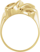 14K Yellow Freeform Ring