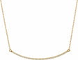 14K Yellow 1/6 CTW Natural Diamond Bar 16-18" Necklace