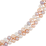 8-9 mm Cultured Multi-Color Freshwater Pearl 72" Necklace