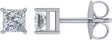 14K White Gold 1 1/2 CTW Natural Diamond Earrings