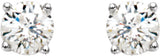 14K White Gold 1/2 CTW Natural Diamond Stud Earrings