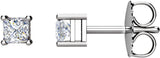 14K White Gold 1/3 CTW Natural Diamond Earrings