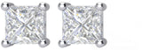 14K White 1/6 CTW Natural Diamond Stud Earrings