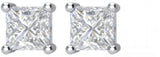 14K White Gold 1/6 CTW Natural Diamond Stud Earrings
