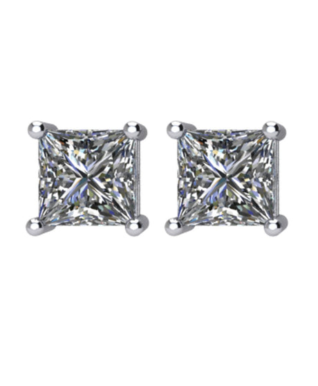 14K White 1/3 CTW Natural Diamond Stud Earrings