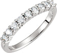 14K White Gold 1/2 CTW Lab-Grown Diamond Anniversary Band