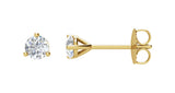 14K Yellow Gold 1/4 CTW Natural Diamond Stud Earrings