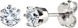 14K White Gold 1/2 CTW Natural Diamond Stud Earrings