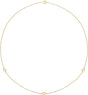 14K Yellow 1/3 CTW Natural Diamond 3-Station 18" Necklace