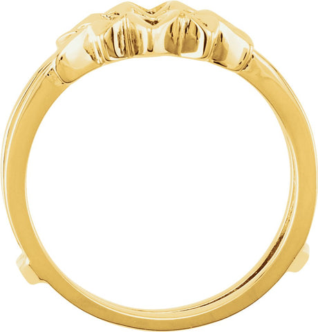 14K Yellow Ring Guard