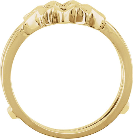 14K Yellow Ring Guard