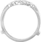 Sterling Silver Scroll Ring Guard