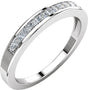 14K White 1/3 CTW Natural Diamond Anniversary Band