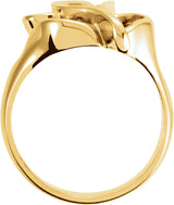 14K Yellow Freeform Ring