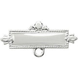 Sterling Silver Baptismal Pin