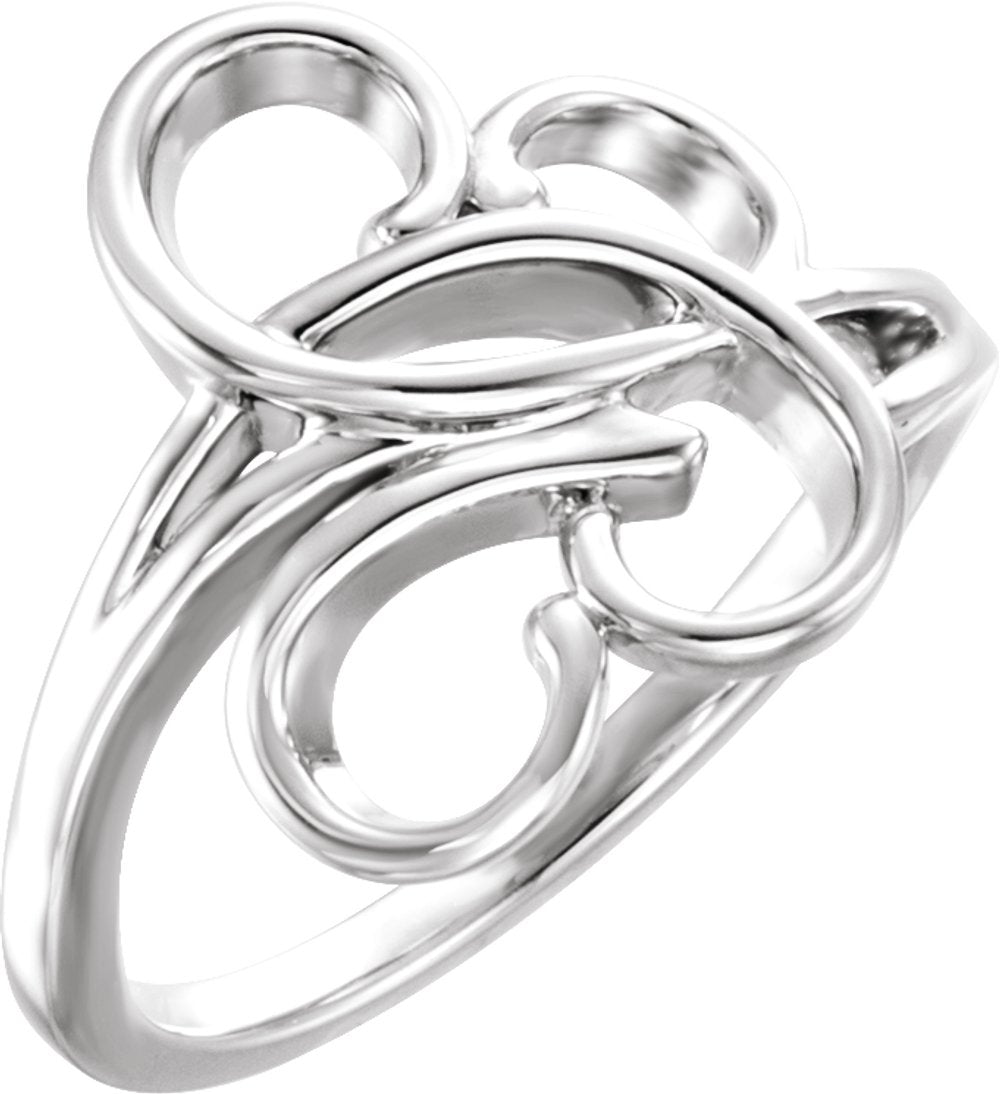 Sterling Silver Freeform Ring